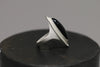 OLIO E ACETO sterling silver black stun star OA08F14 POEA1